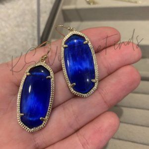 Kendra Scott Cobalt Elle Earrings*